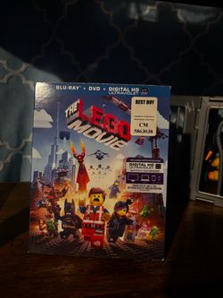 The Lego movie Blu-ray