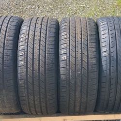 FOUR TIRES  -  P235 45 18 