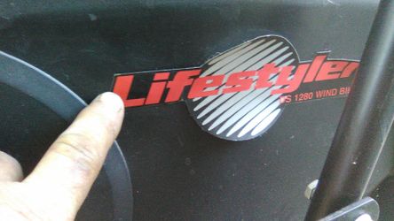 Lifestyler fan exercise bike with arm movement first $35 takes it