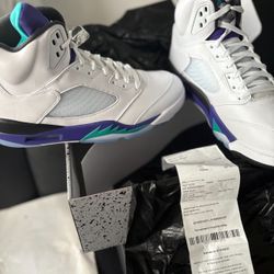Grape Jordan 5’s 2025