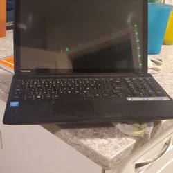 Toshiba Touch Screen Laptop 