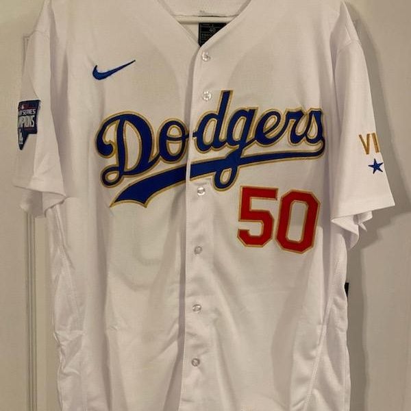 NEW 3x Dodgers Ring Ceremony Opening Day Jersey Men Mookie Betts for Sale  in Moreno Valley, CA - OfferUp