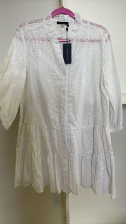 Tommy Hilfiger eyelet dress