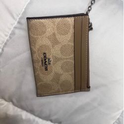 Coach Zip Card Wallet