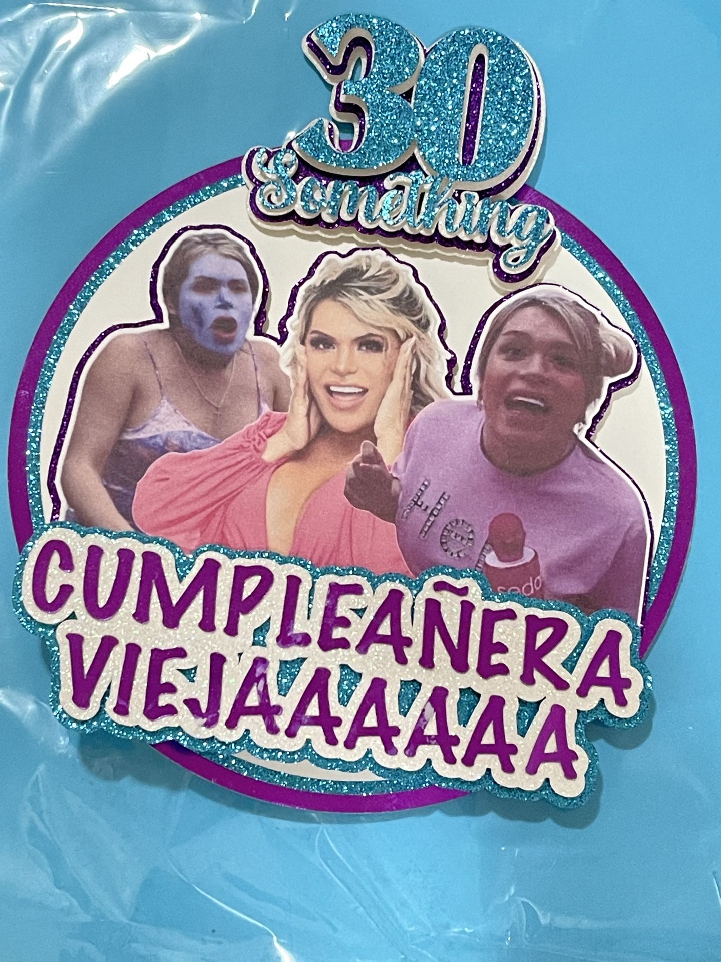 Wendy Guevara Custom Cake Topper
