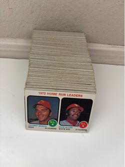 1973 Topps Baseball Card Partial Set of 225 different cards