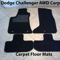 Challenger AWD Carpet Floor Mats Original Dodge