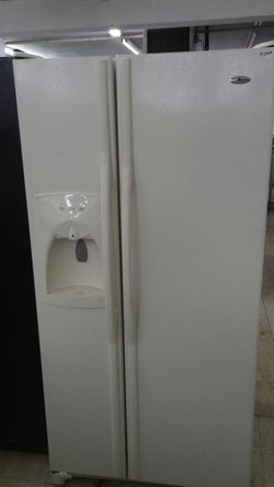 Amana side by side refrigerator