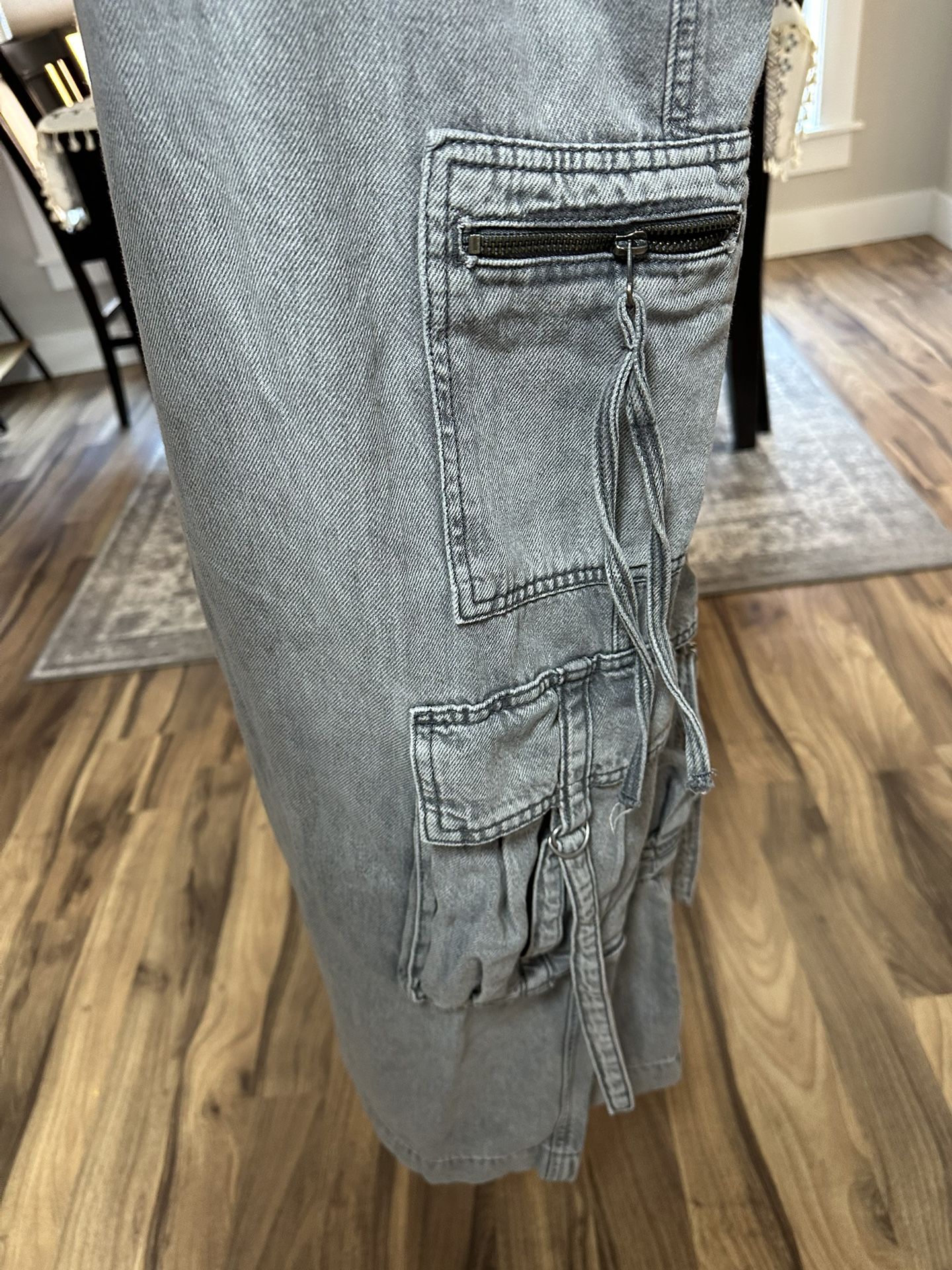 Gray Cargo Jeans (Pick-up Tacoma Area)