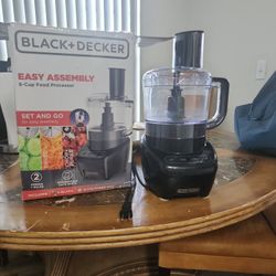 Black And Decker Food Processor 