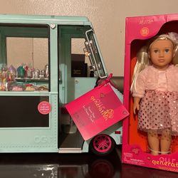 Our generation Ice cream Truck & Doll