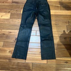 Harley Davidson Women’s Leather Pants - Size 36/8