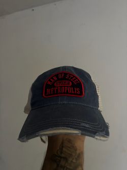 Superman Man of Steel Metropolis Trucker Hat