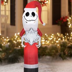 5.5ft Jack Skellington Christmas Inflatable Decorations Outdoor Lighted Yard Nightmare Before Christmas