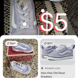 Vans Old Skool Toddler Size 6 In Great Condition Only $5