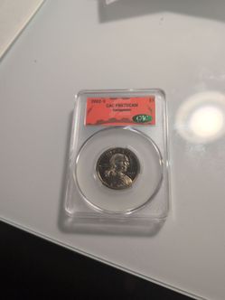 2002-S Sacagawea Dollar Coin – CAC Graded PR67 DCAM (Proof)