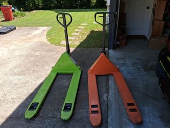 2 pallet jacks