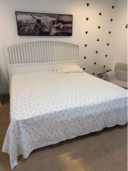 Ikea King bed frame and unknown matters