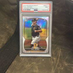 PSA Graded Paul Skenes Card 