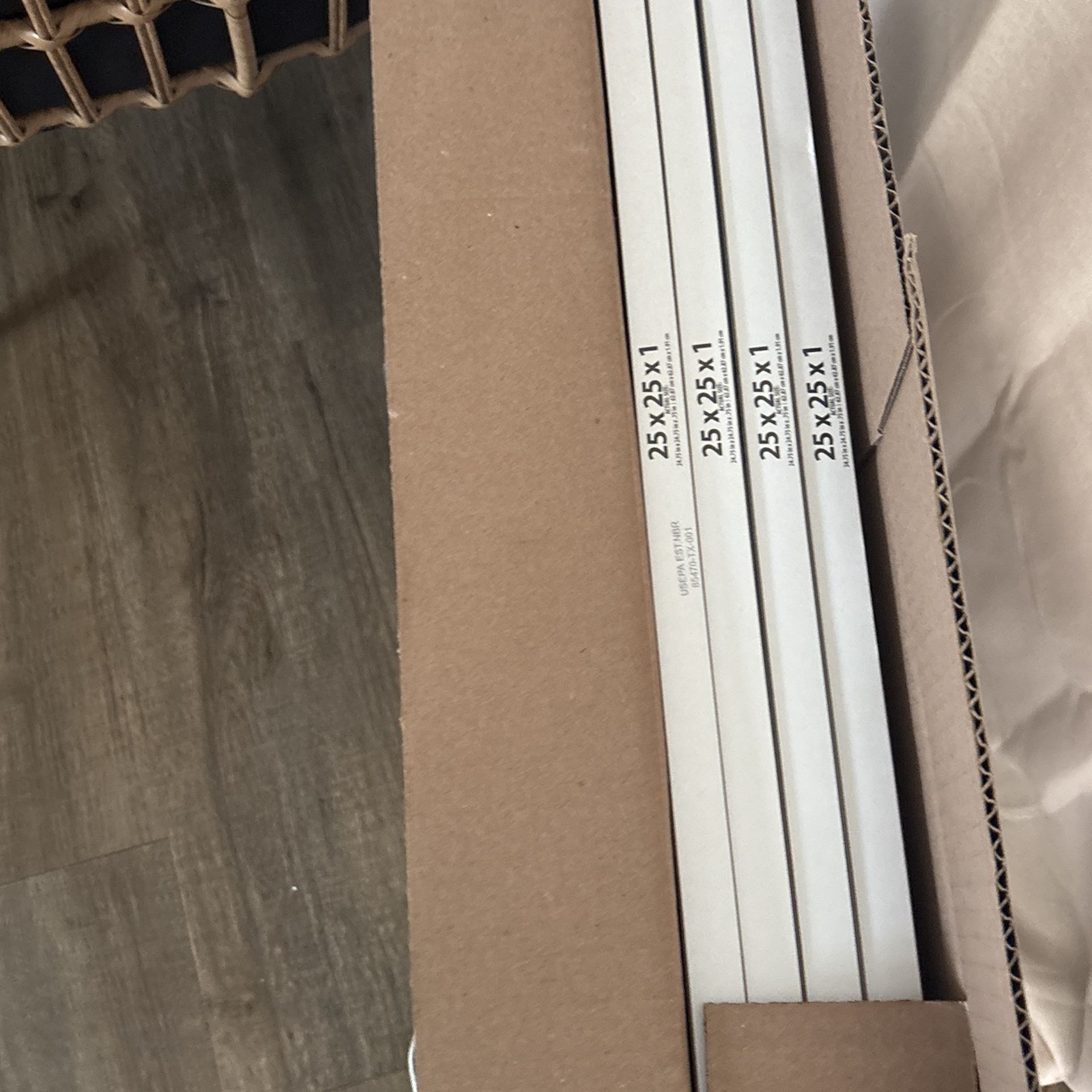 Brand New Home Air Filter Allergen Protection 4 In Box