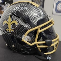 Drew Brees Signed F7 HYDRO Full Size Helmet Beckett Authenticated Schultz