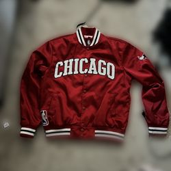 Chicago Bulls Bomber Jacket Michell N Ness