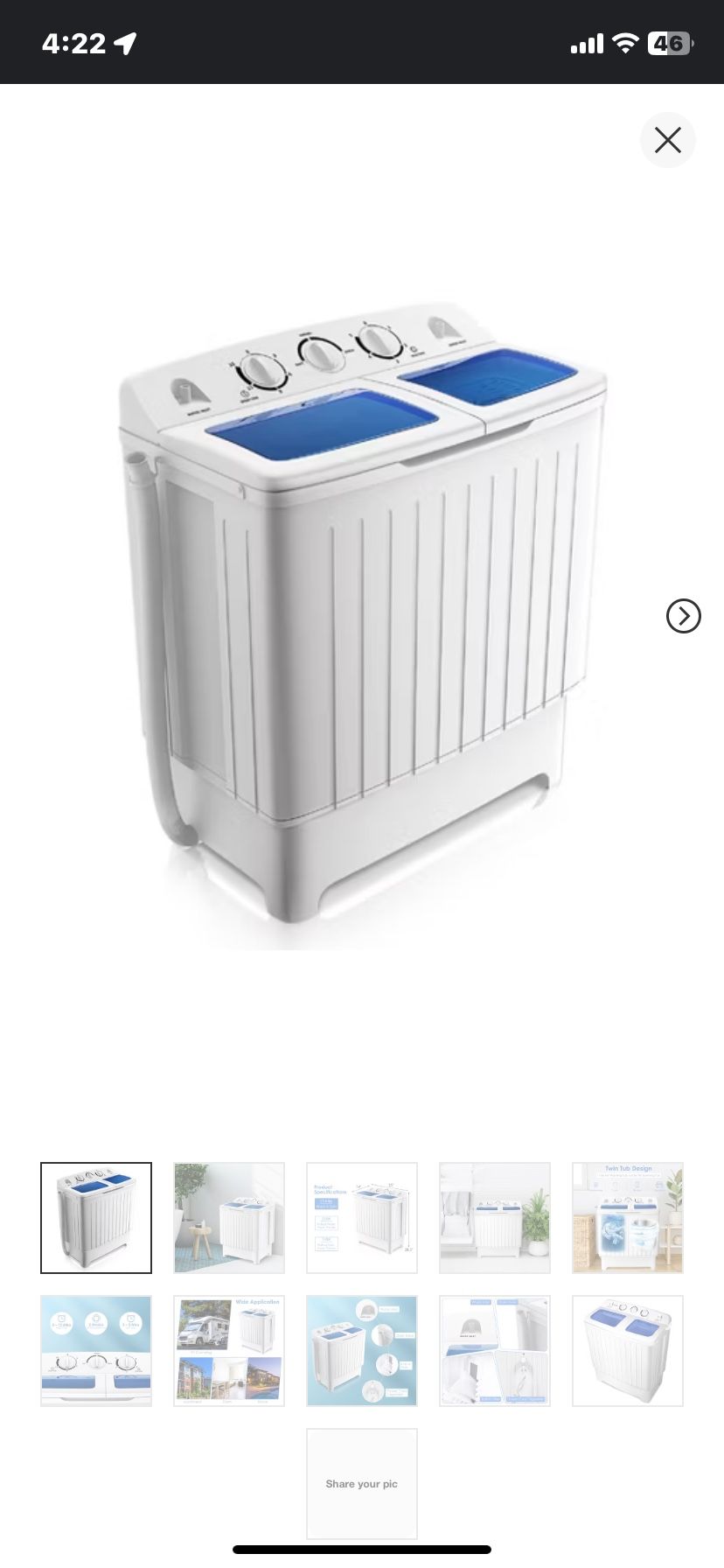 Portable Mini Washer 