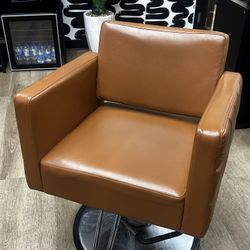 Camel Color Salon Chair 