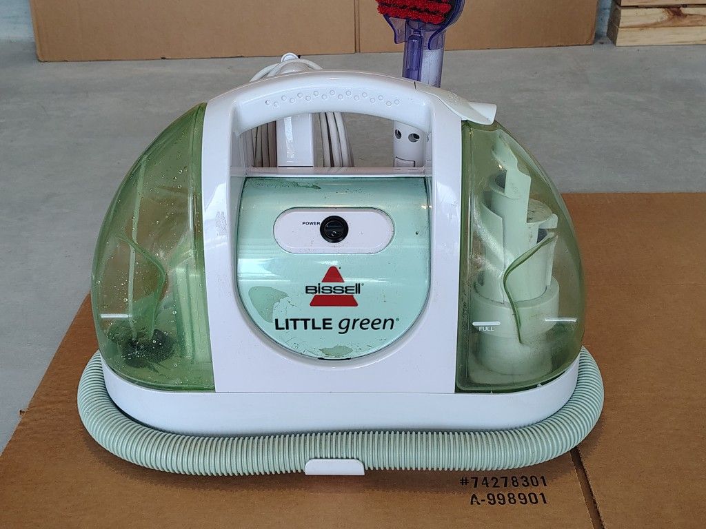 Bissell Little Green Portable Carpet Cleaner and Car