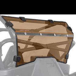 KEMIMOTO Tinted Rear Windshield Pre-Installed Rubber Strip Compatible with CFMOTO ZForce 950 H.O, H.O.E.X. 2022-2024 / 20-22 ZForce 950 Sport G1 Winds