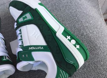 LV Trainer Sneaker Green/White - BEST OFFER
