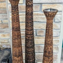 Slumber Floor Candle Holders