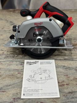 Milwaukee 2630-20 M18 6-1/2 Circular Saw New