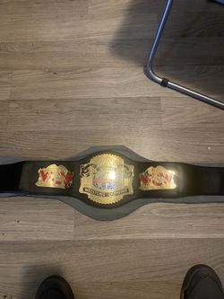 Wcw Cruiser weight Championship Belt