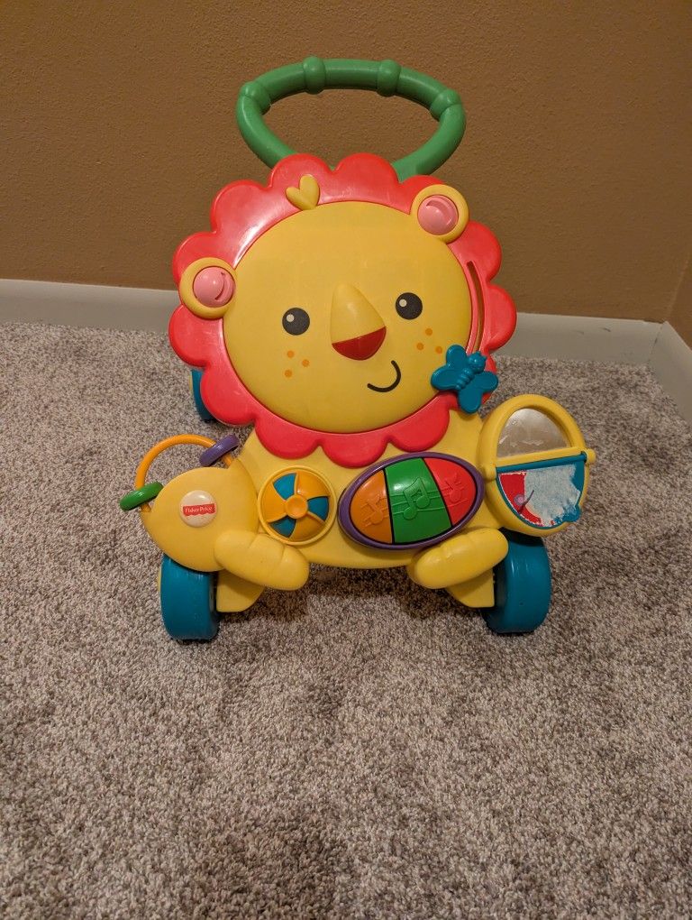 Fisher-Price Musical Lion Walker Baby Activity Toy 6-36 Months