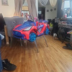 6 Vots Spiderman   Car Light  Inc Will Not Last 