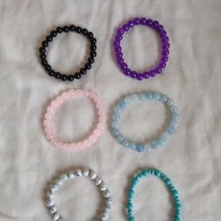 Gemstone 8 mm Bracelets 