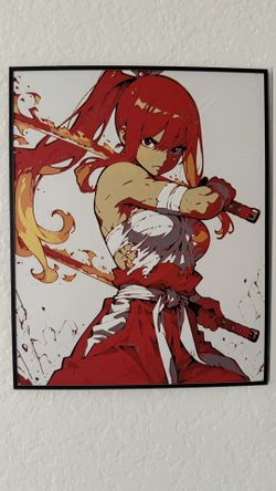 3D Printed Erza Fairy Tail