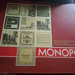 Vintage Monopoly Game 