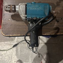 Makita Corded Spade Handle Drill 