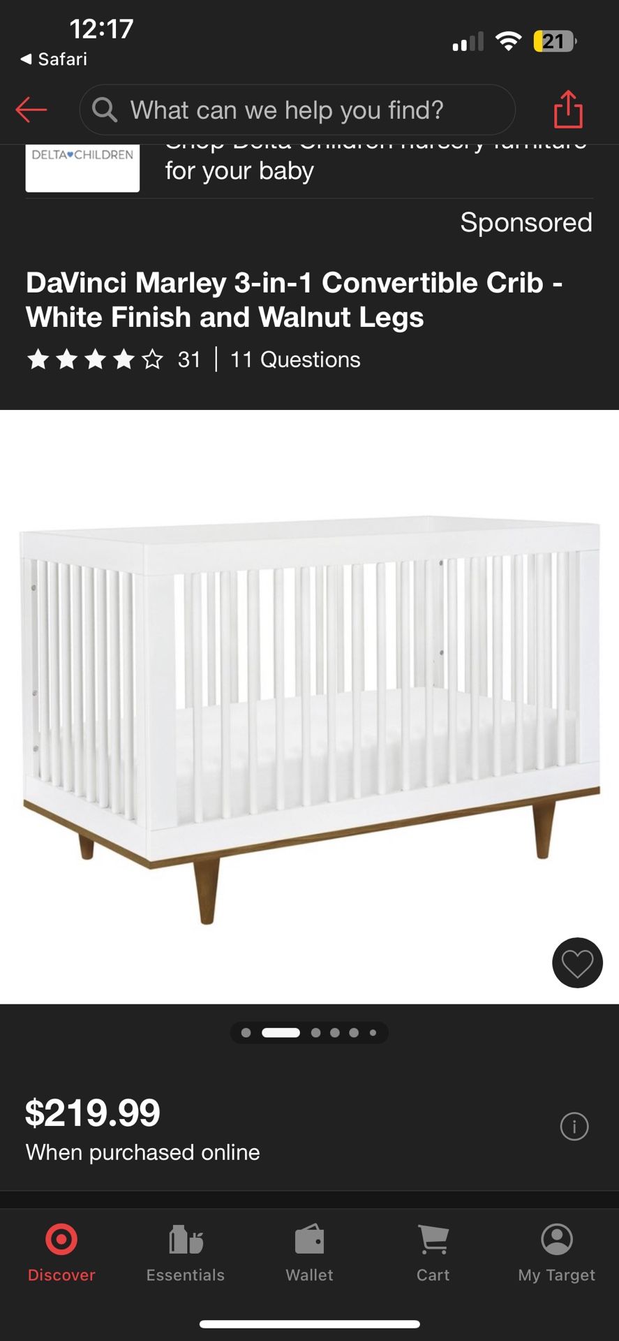 Marley Crib And Mattress