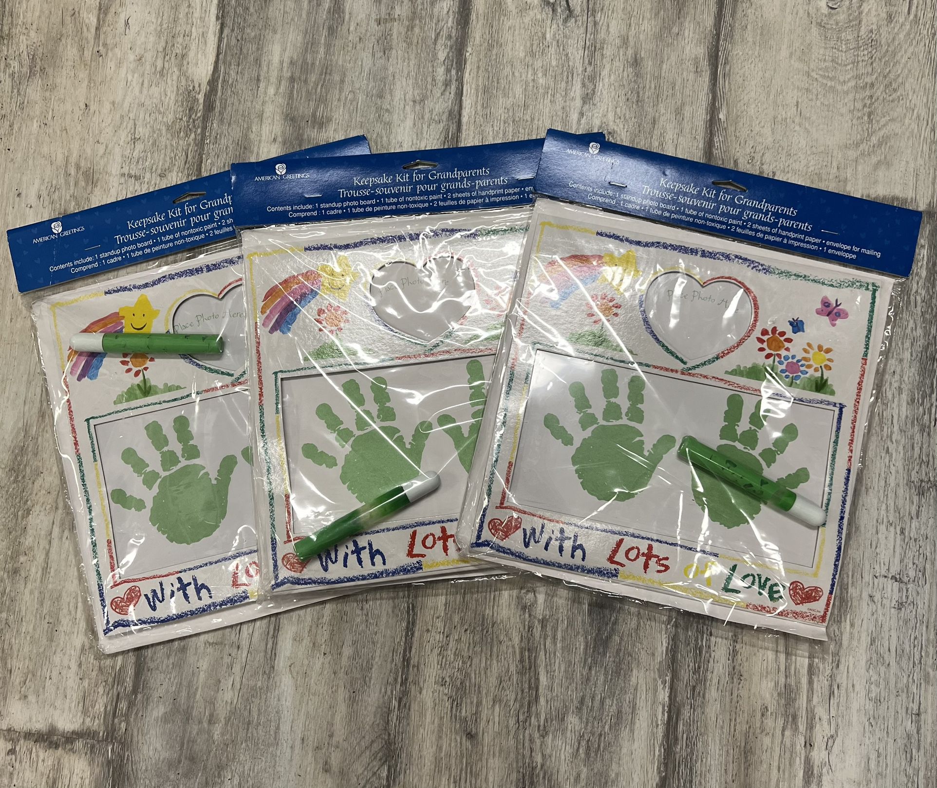 3 Keepsake Hand Print Kits