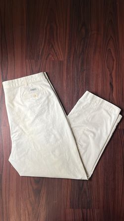 Vintage Polo Ralph Lauren Pants Mens  Beige Chino Pleated Andrew 90s Made In DR