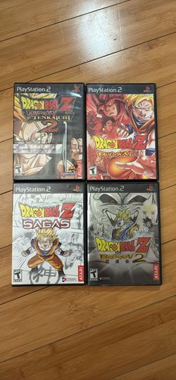 Dragonball DBZ PS2 PlayStation Game Lot