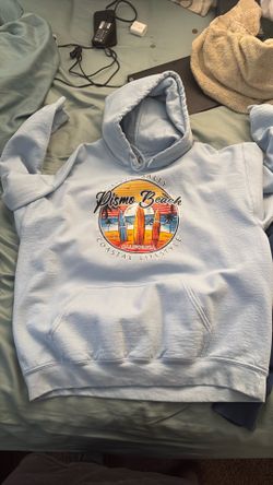 pismo beach hoodie size xlarge