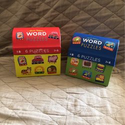 Set Of Two New Word Puzzles 