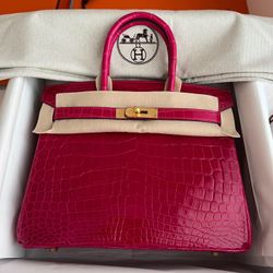 Luxury Hermes Birkin 25cm 💎 - Stunning Handmade