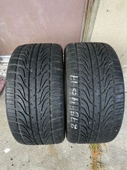 2- 275 40 17 HANKOOK TIRES ACURA TELSA CORVETTE