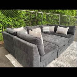 Grey modular sectional Grey modular sectional