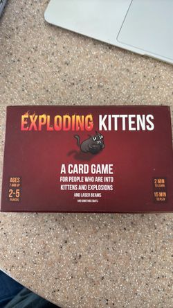 Exploding kittens game